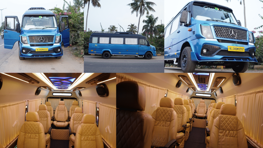 Thrissur Tempo Traveller - 11-Seater LTT