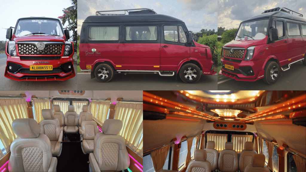 Thrissur Tempo Traveller - 8-Seater LTT
